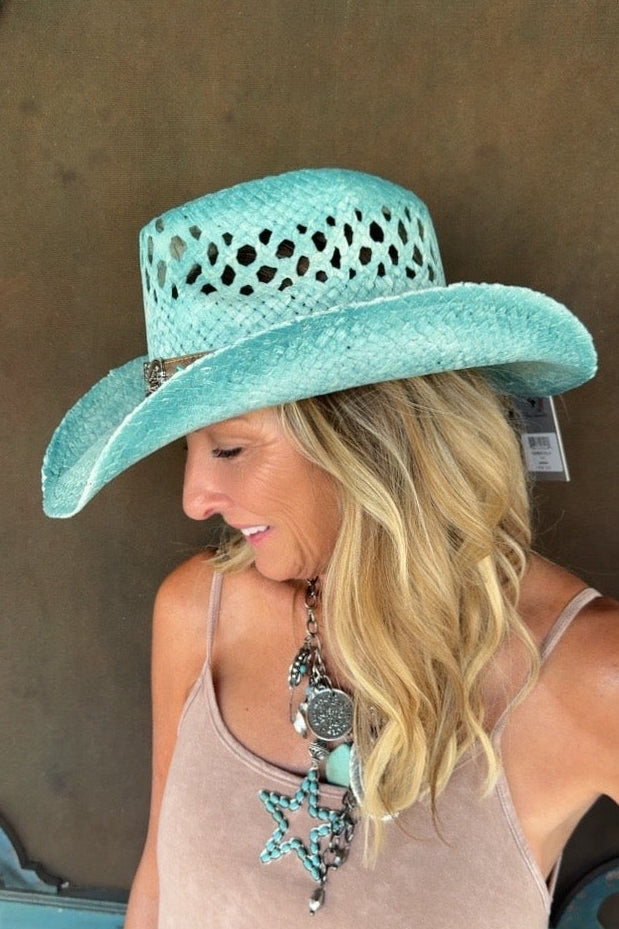 Minted Skies Cowgirl Hat