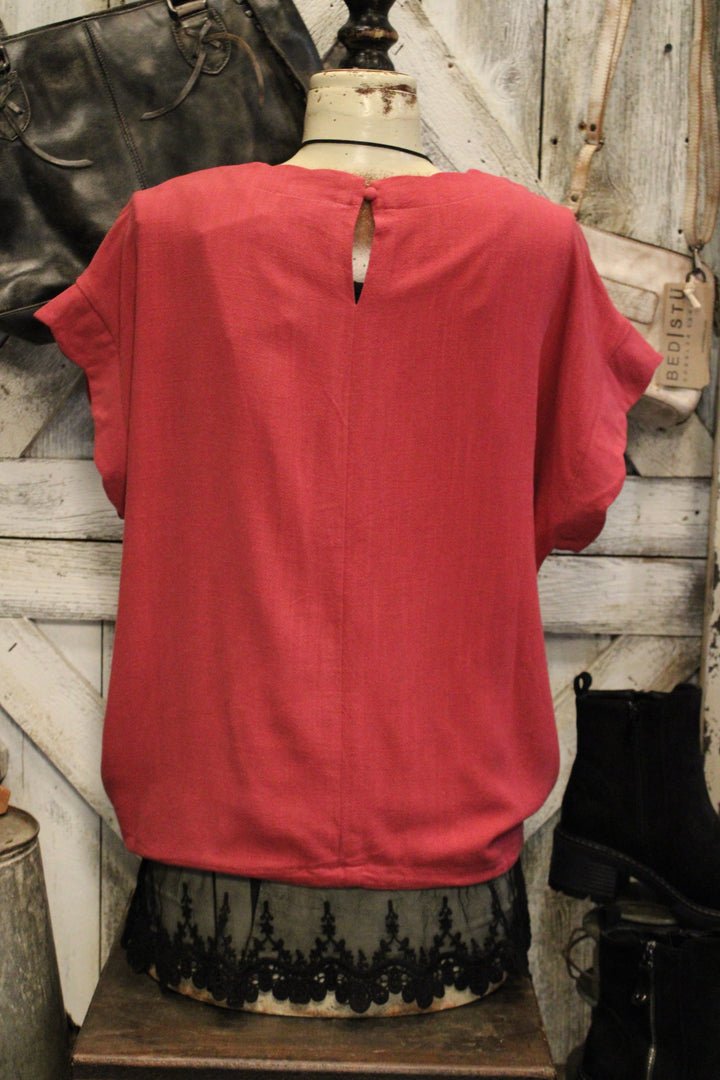 Berry Breeze Blouse