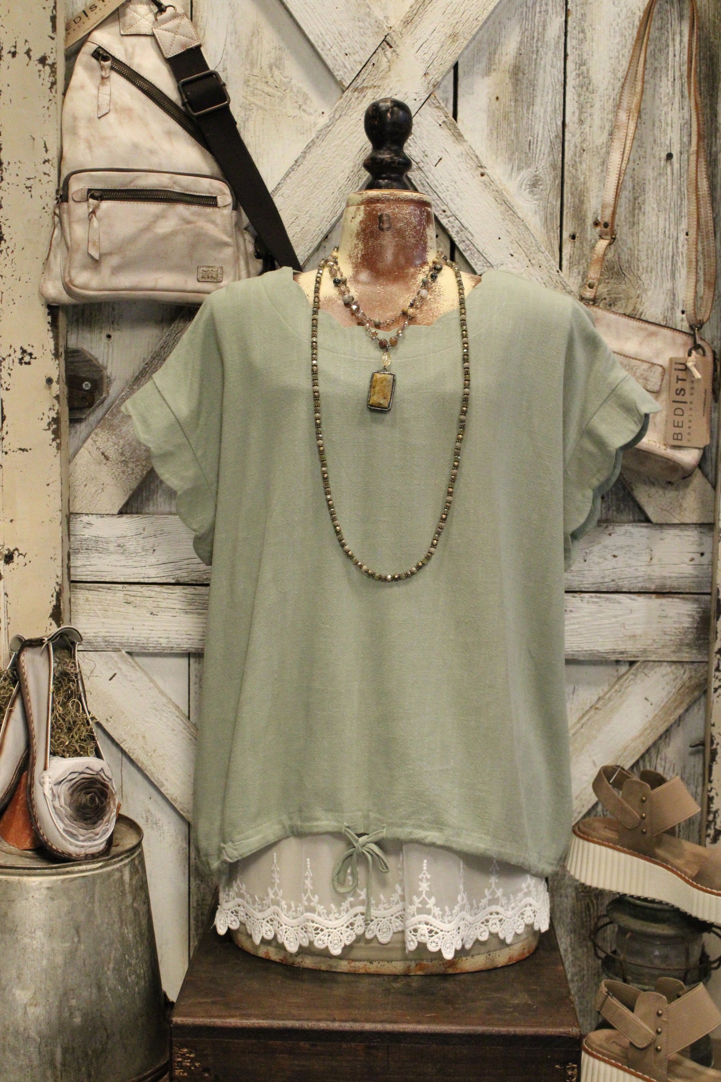 Sage Breeze Blouse