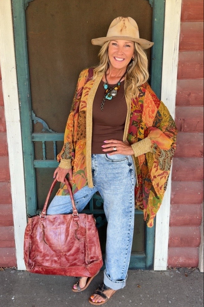 Golden Gypsy Kimono