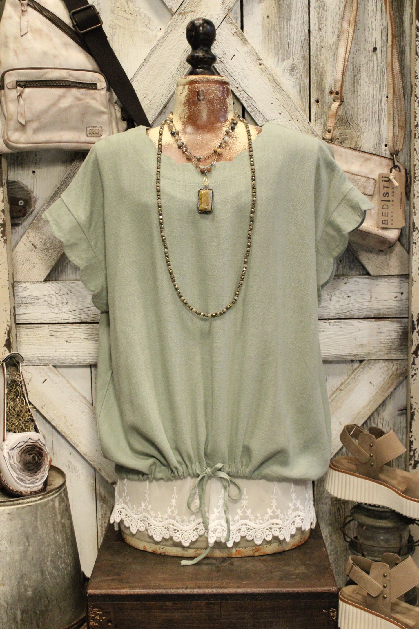 Sage Breeze Blouse