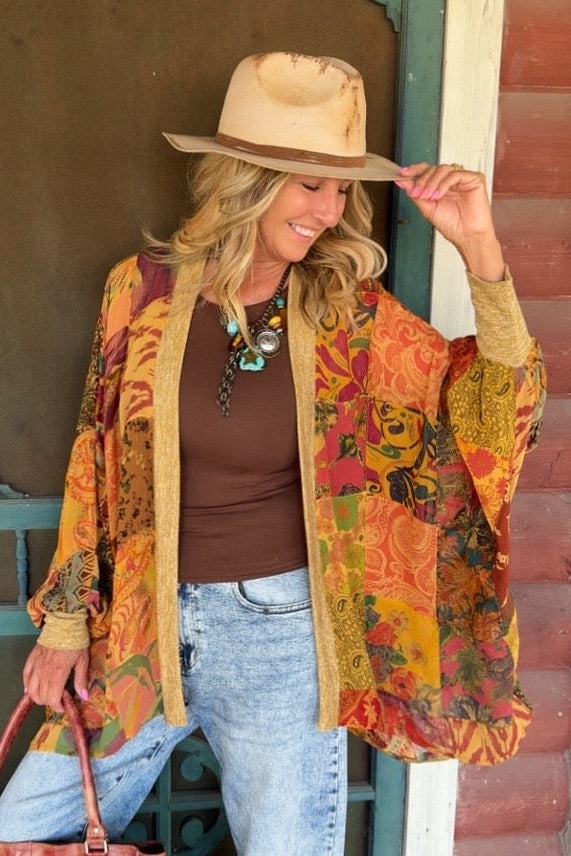 Golden Gypsy Kimono