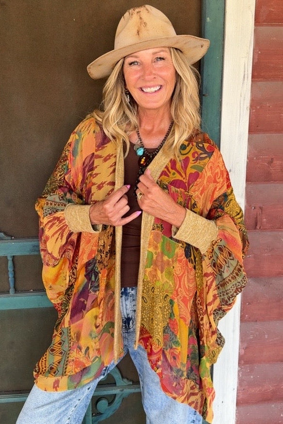 Golden Gypsy Kimono
