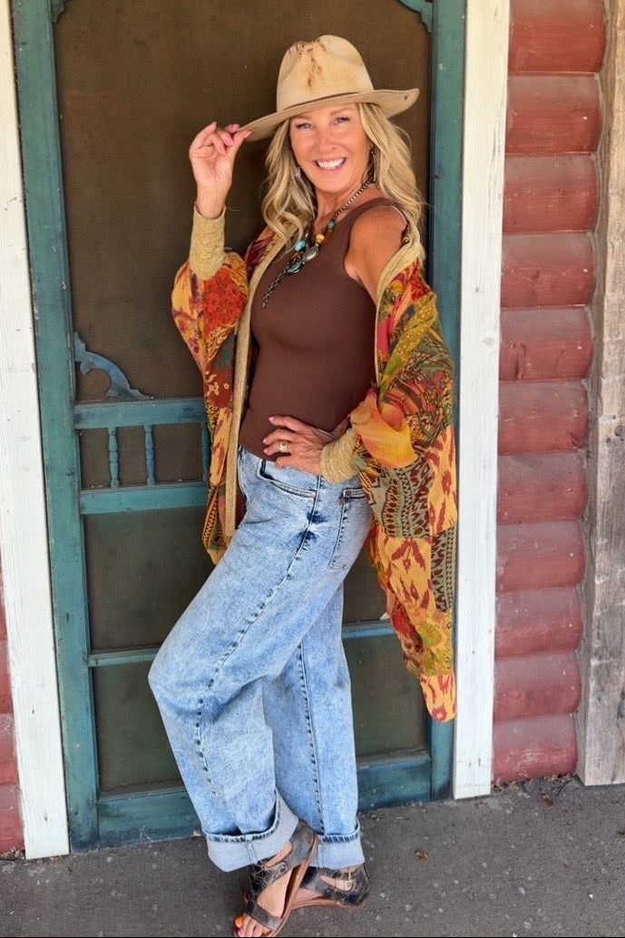 Golden Gypsy Kimono