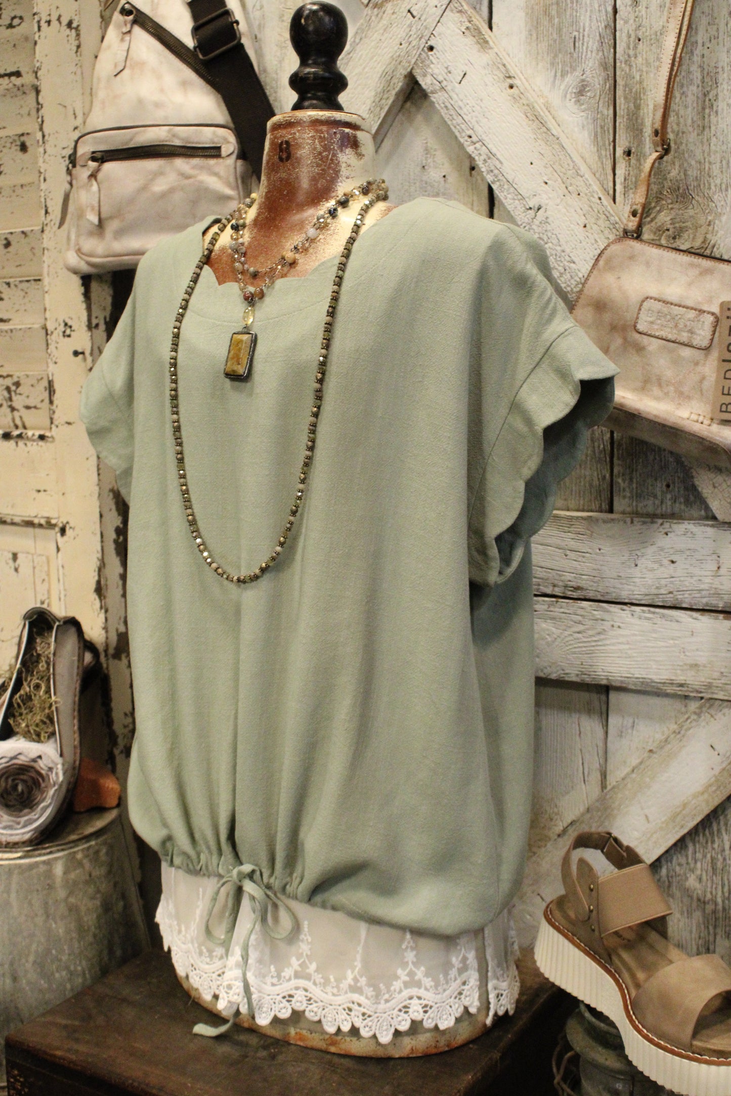 Sage Breeze Blouse