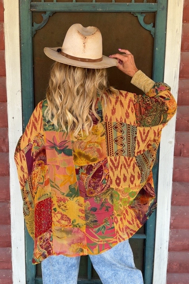 Golden Gypsy Kimono