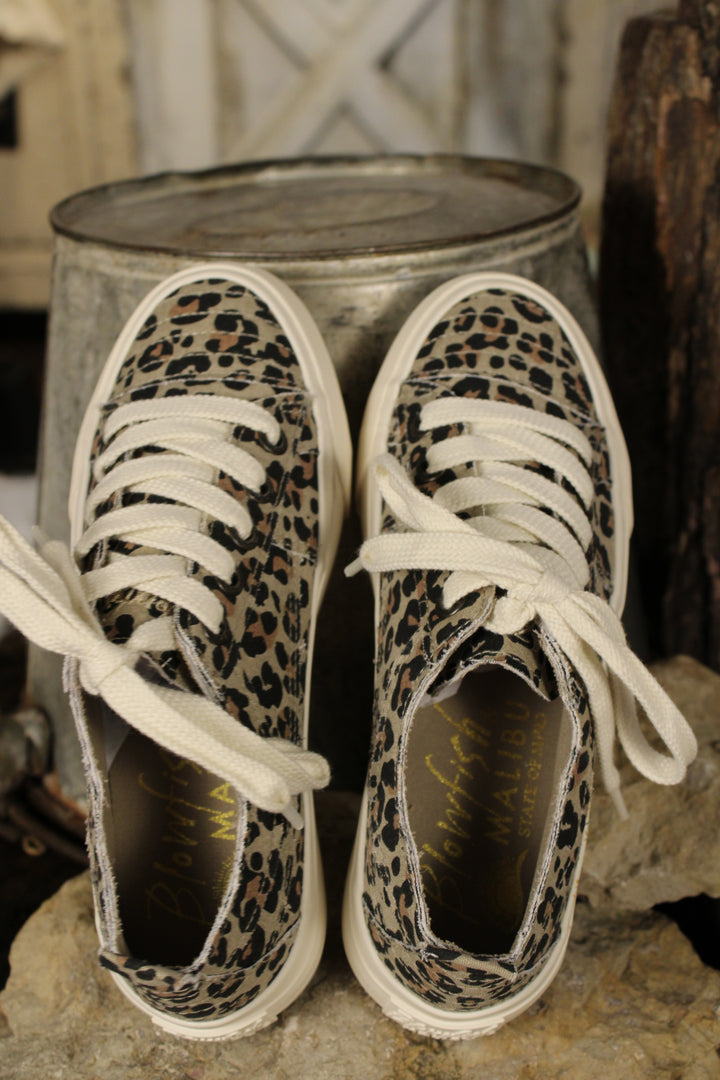 Sadie Sun Leopard Sneakers