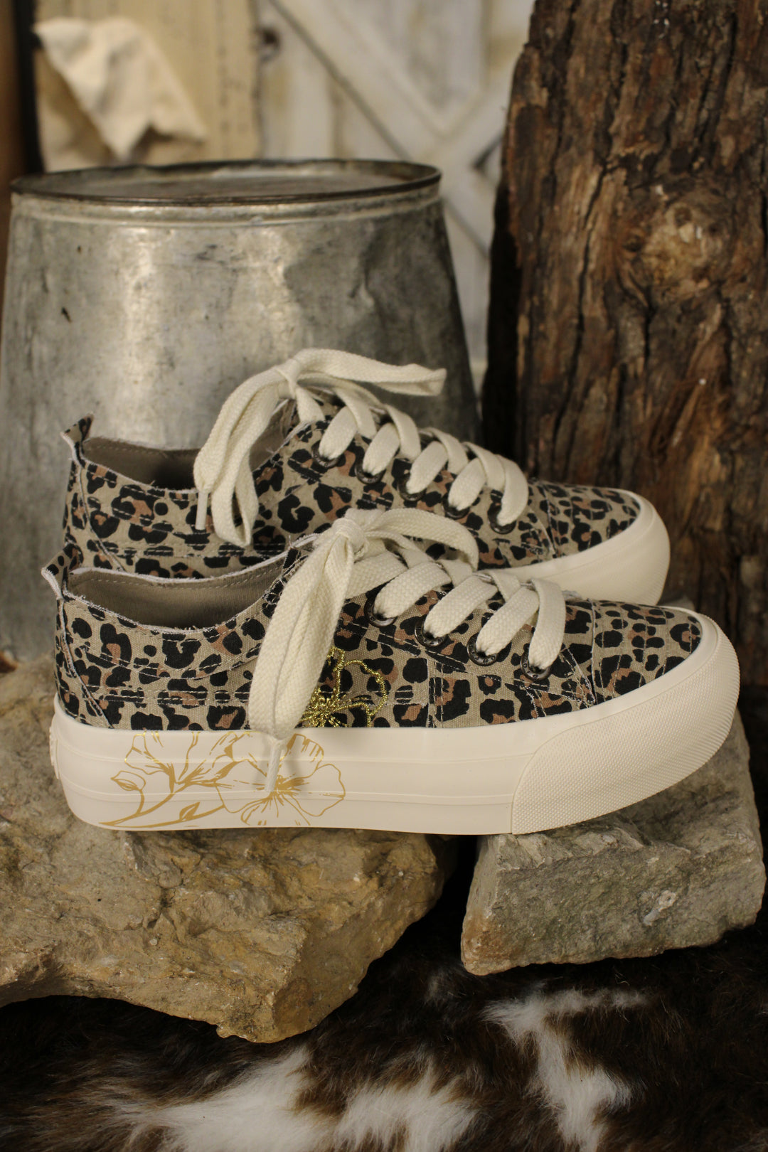 Sadie Sun Leopard Sneakers