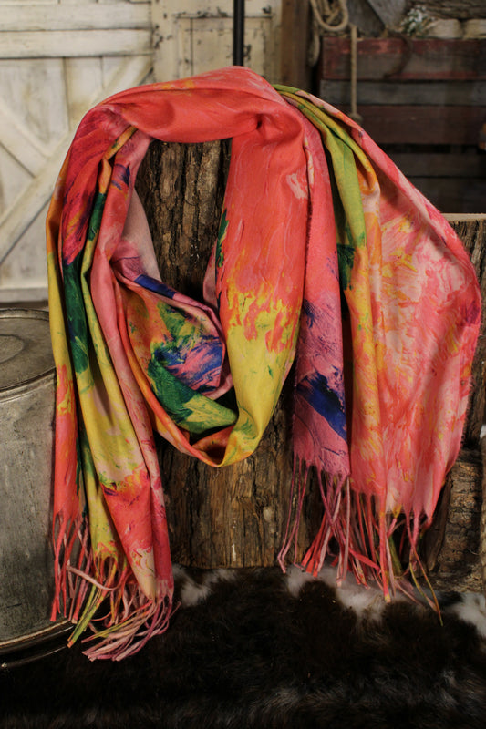 Watercolor Beauty Scarf