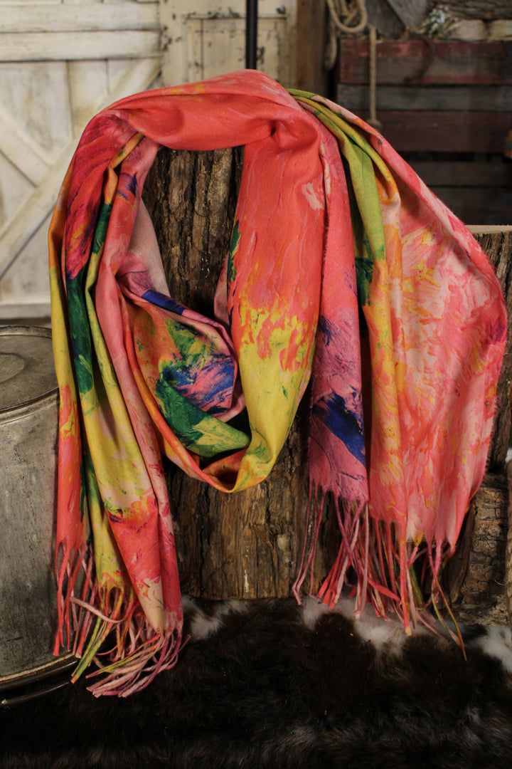 Watercolor Beauty Scarf