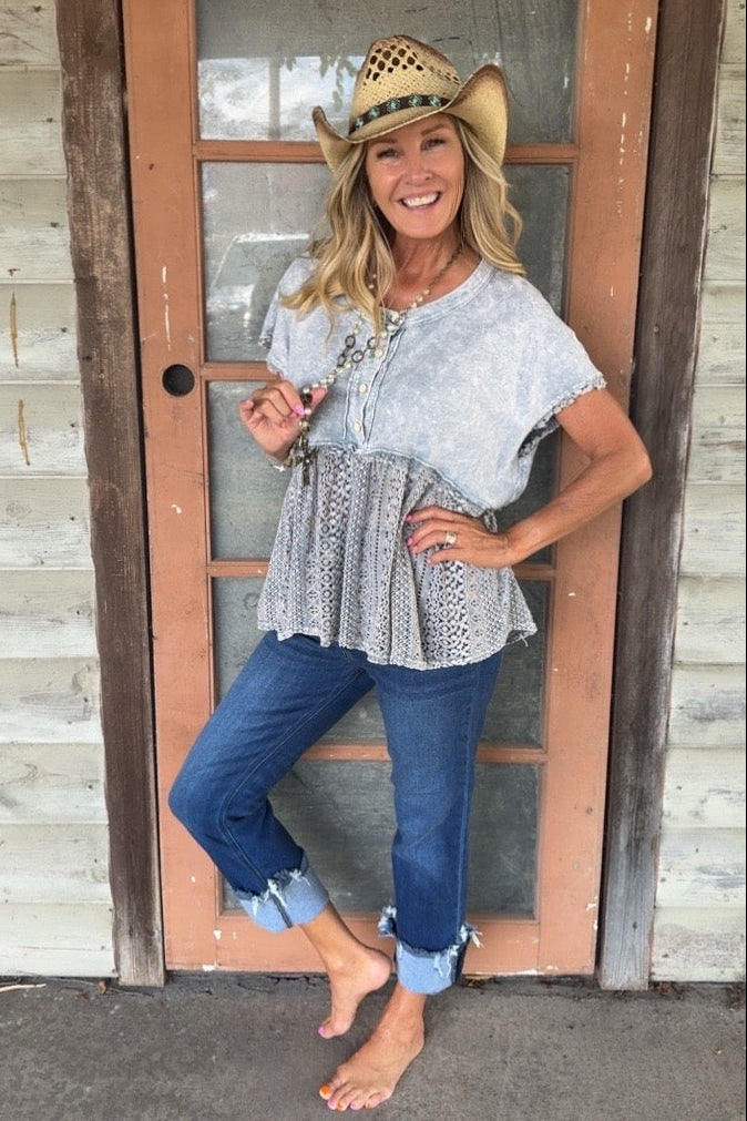 Silver Mist Blouse