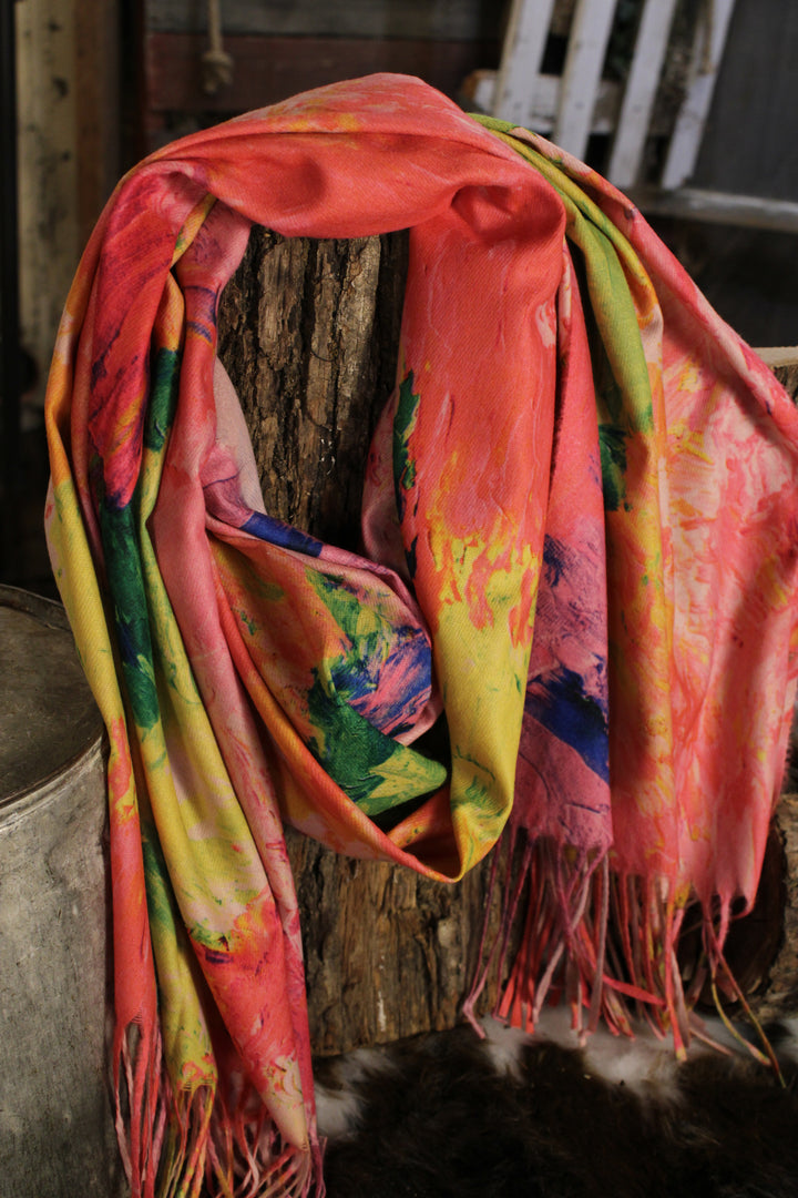 Watercolor Beauty Scarf