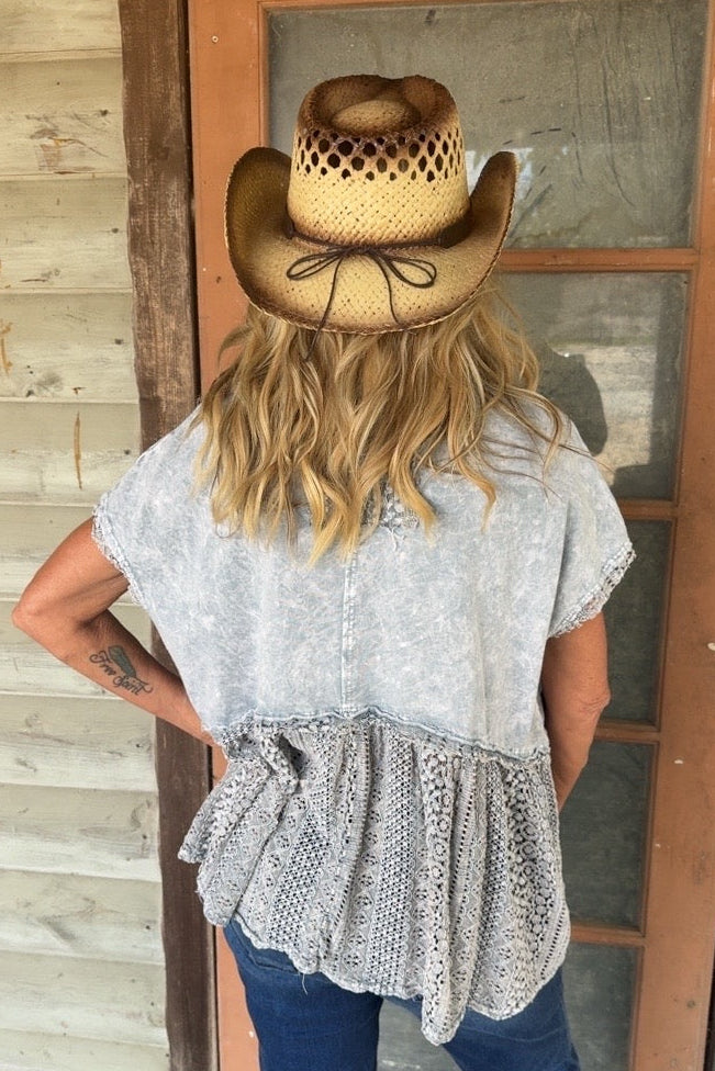 Silver Mist Blouse