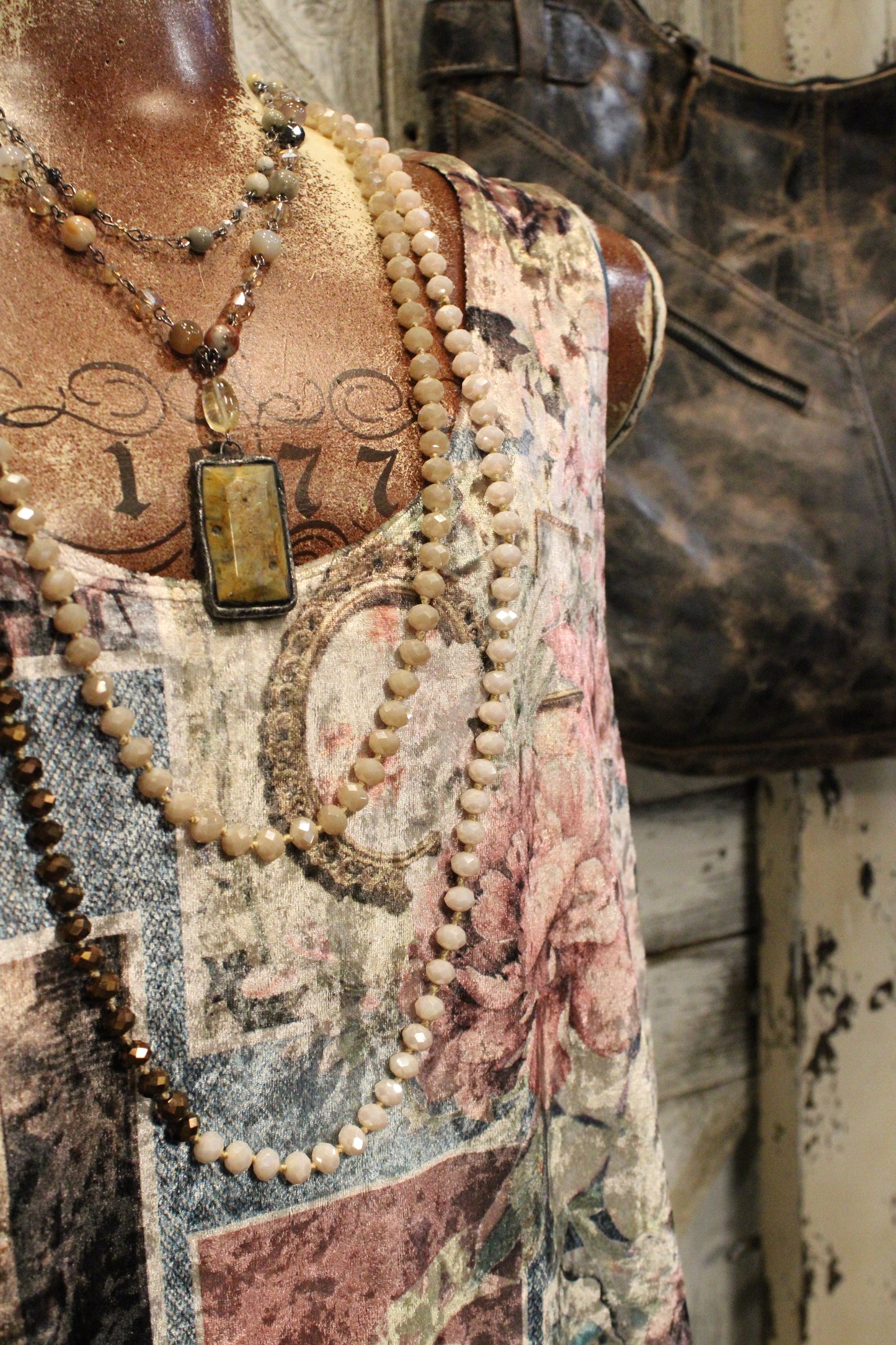 A Day In Paris Velvet Tunic Tank