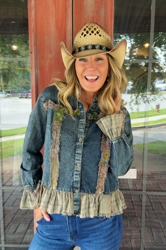 Sunwashed Gravel Patch Jacket