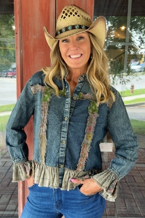 Sunwashed Gravel Patch Jacket