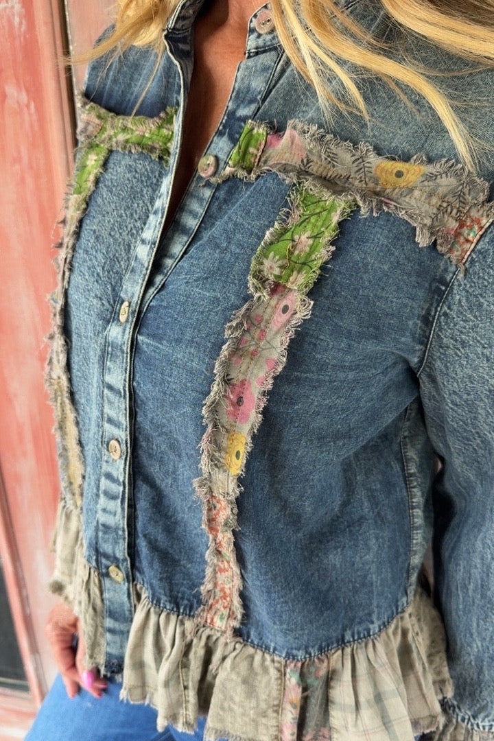 Sunwashed Gravel Patch Jacket