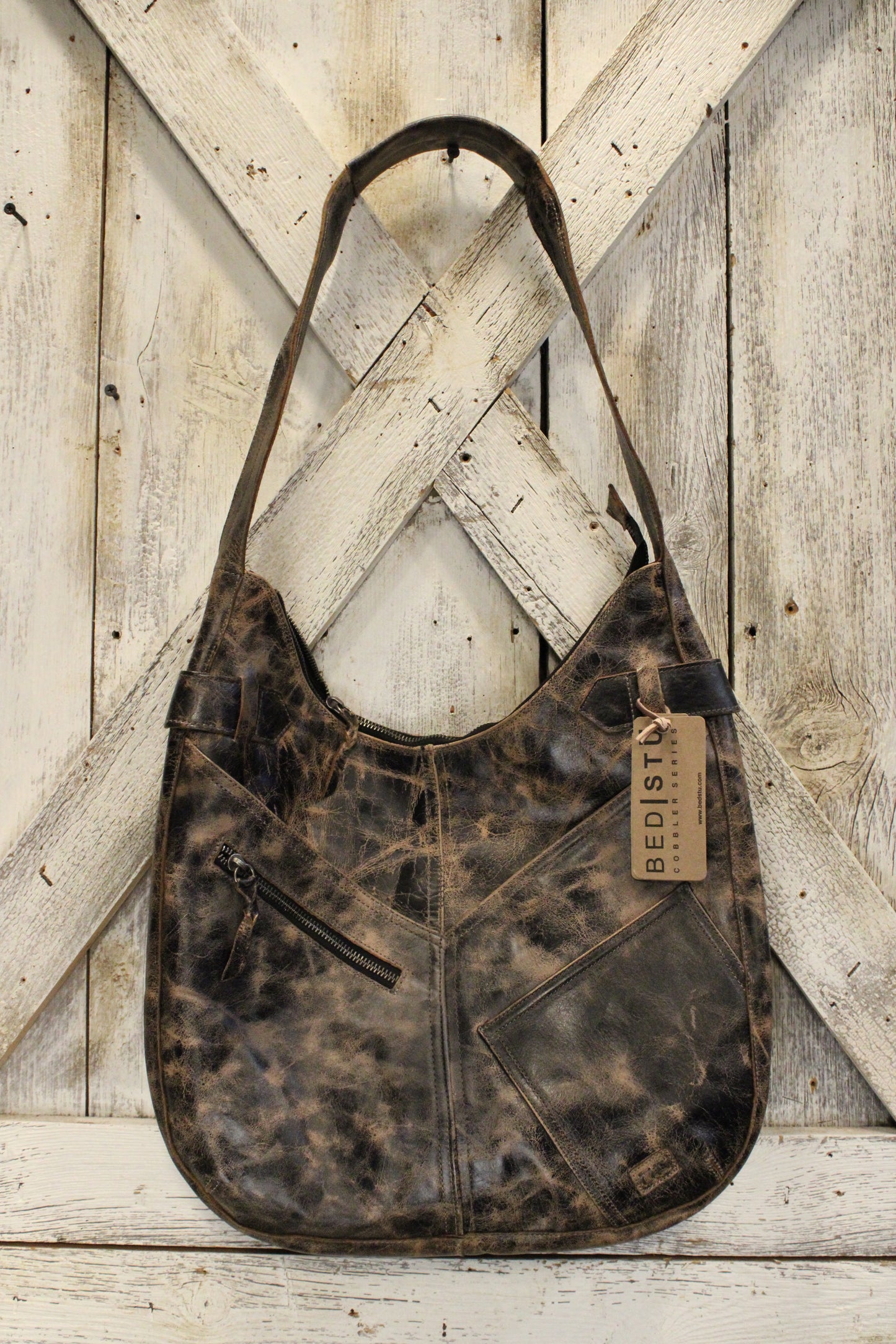 Bed|Stu Argus Black Lux Handbag