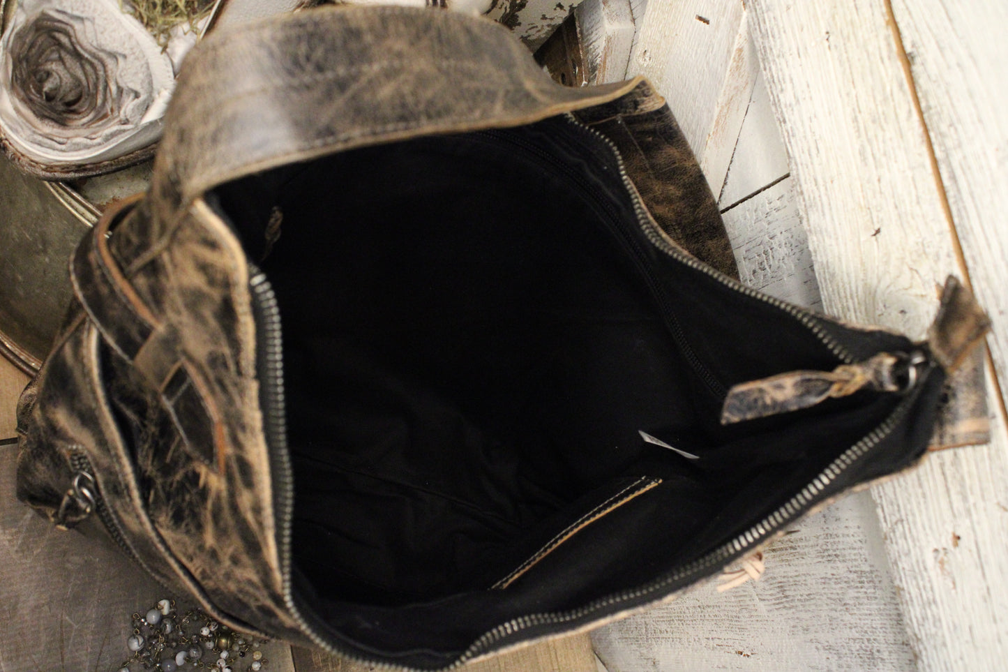 Bed|Stu Argus Black Lux Handbag