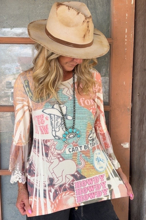Broom Tail Howdy Blouse
