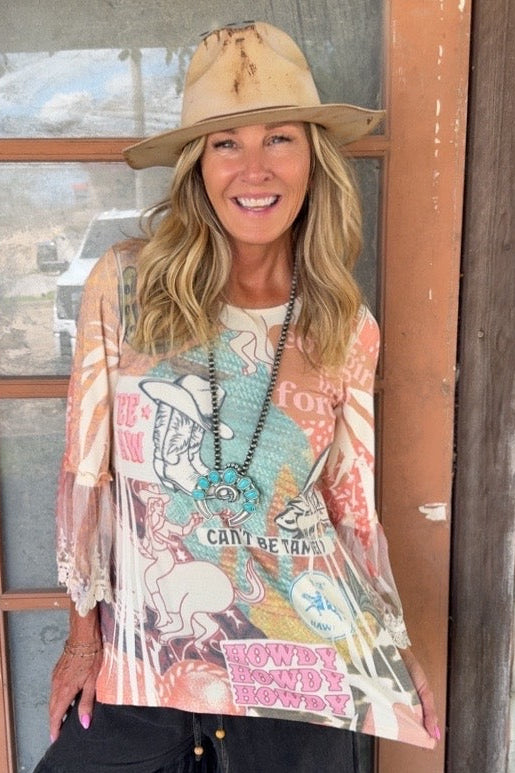 Broom Tail Howdy Blouse