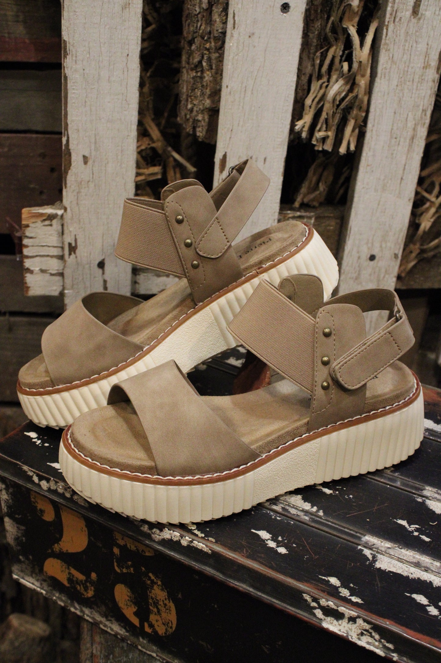 Sweet Taupe Sandals