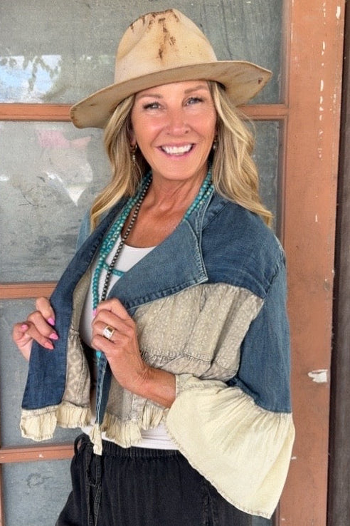 Evening Stroll Latte Cardigan