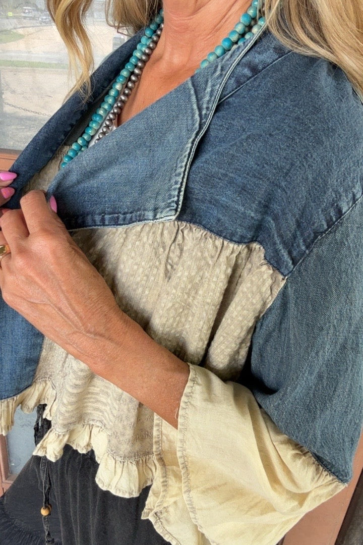 Evening Stroll Latte Cardigan