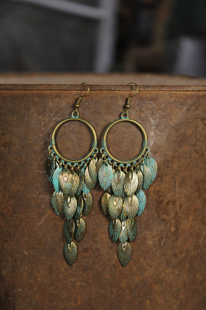 Leafy Oasis Dangle Earrings