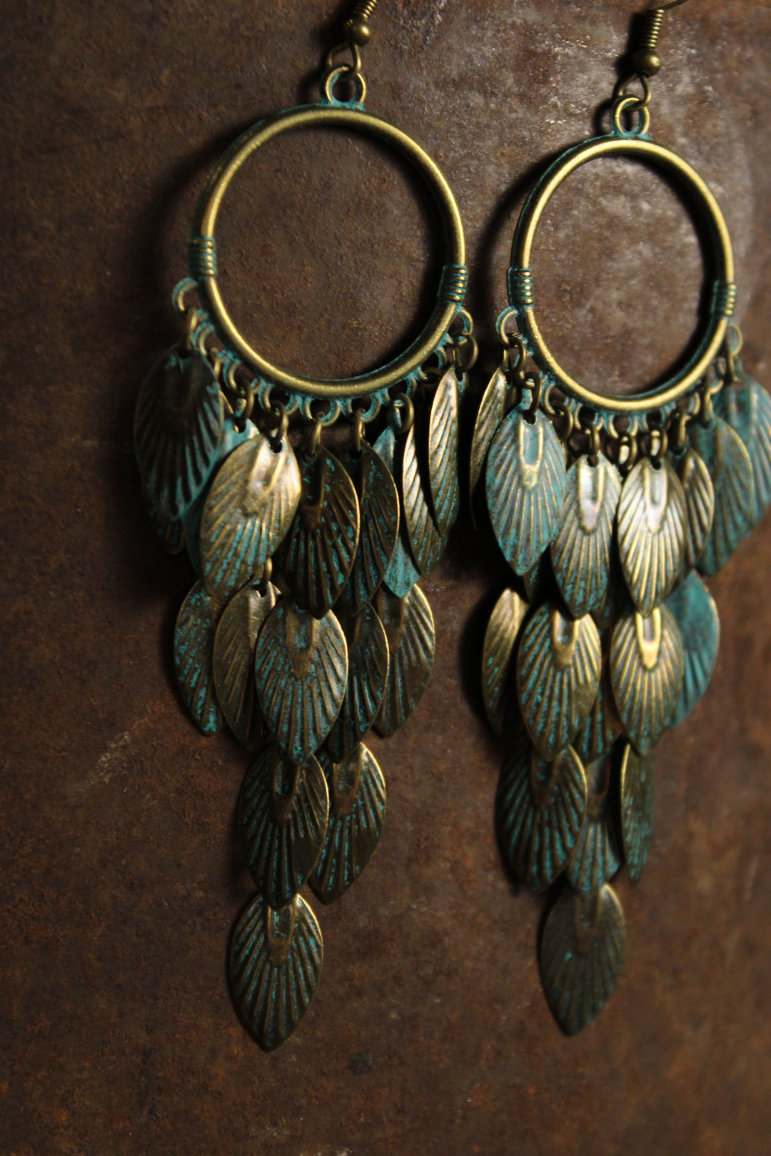Leafy Oasis Dangle Earrings