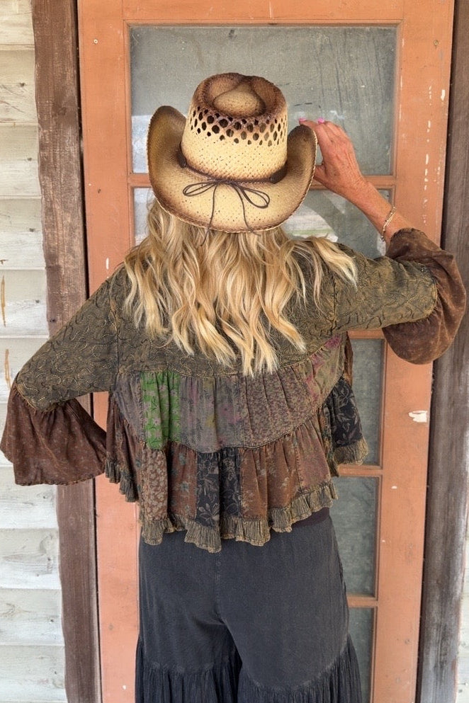 Evening Stroll Amber Cardigan