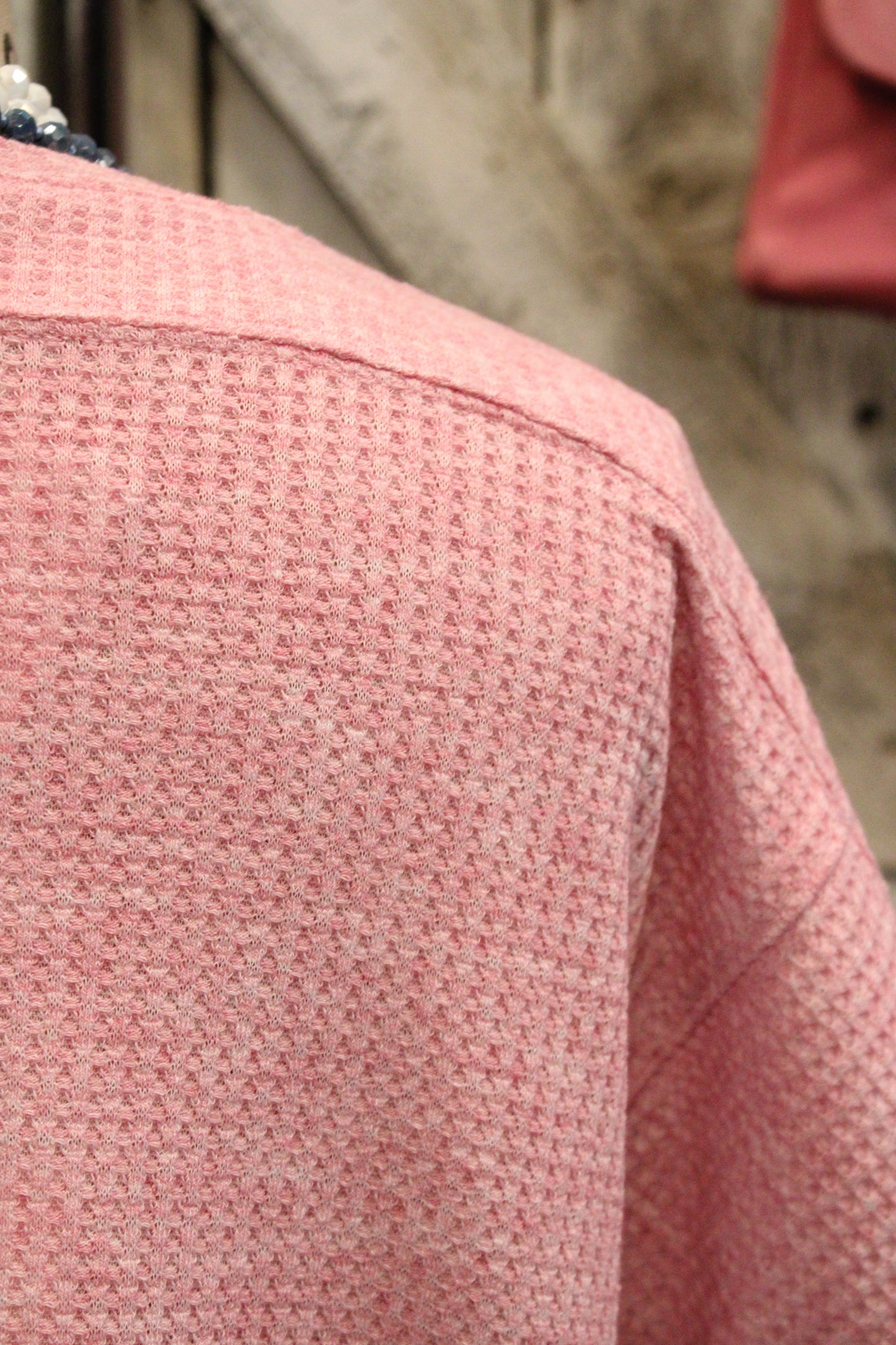 Love In Bloom Waffle-Knit Top