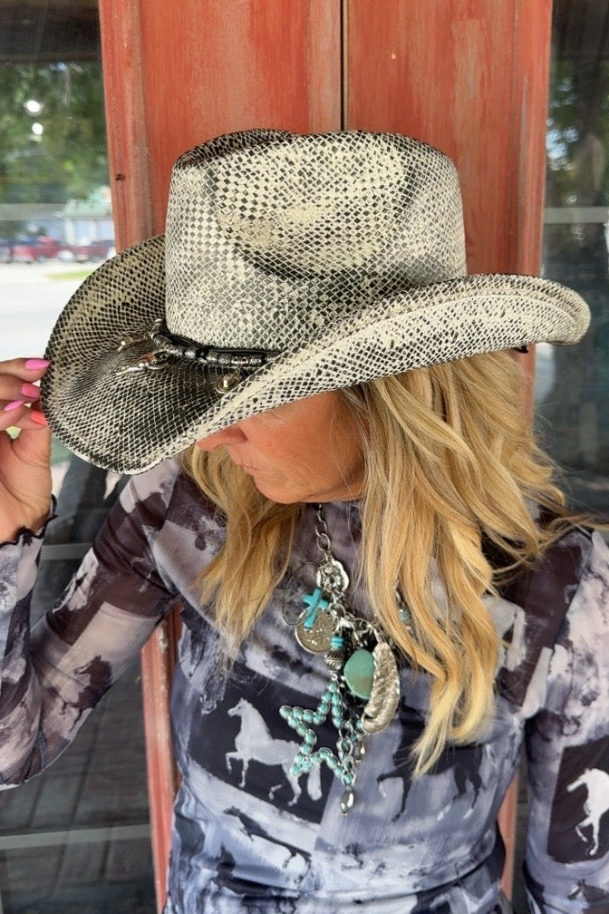 Canyon Rogue Black Cowgirl Hat
