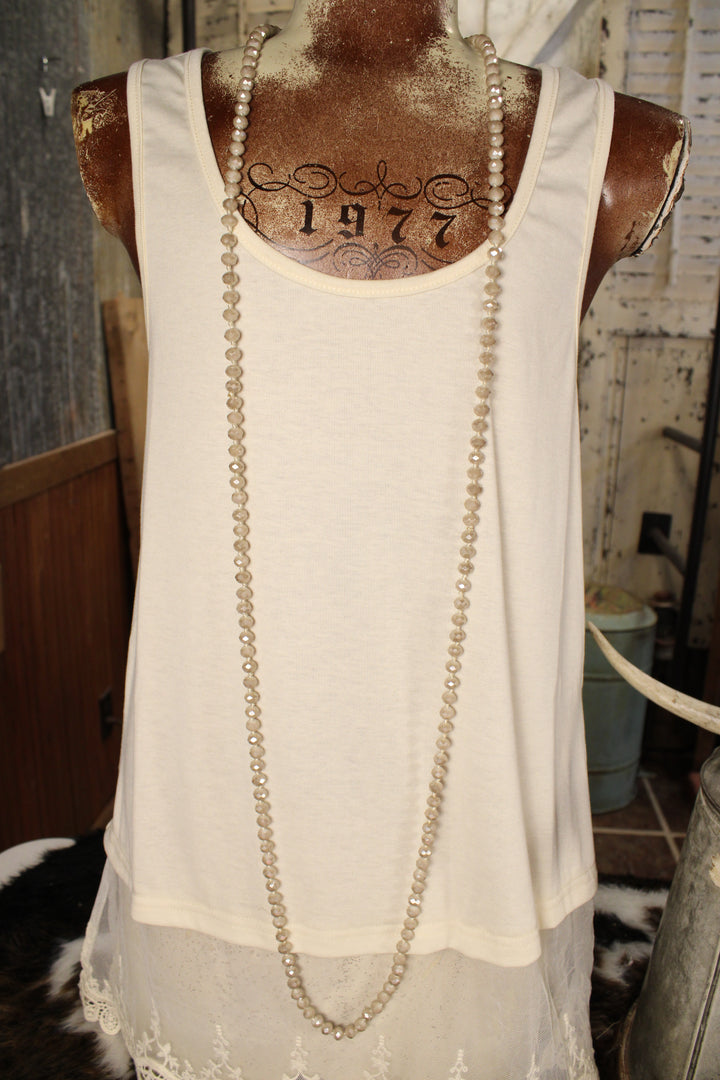 Sparkle And Shine Ivory Necklace