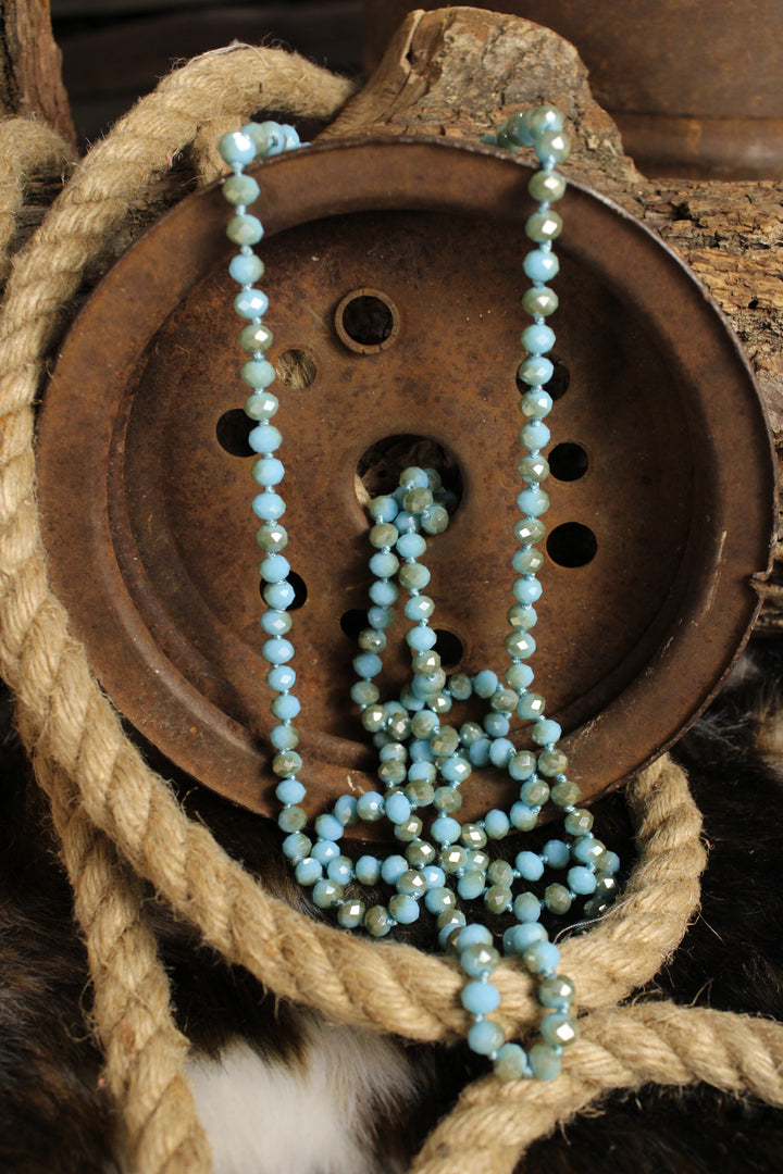 Sparkle And Shine Turquoise Necklace