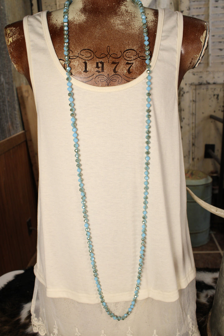Sparkle And Shine Turquoise Necklace