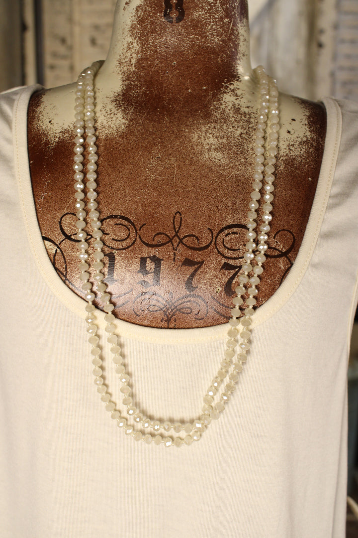 Sparkle and Shine Mini Ivory Whisper Necklace