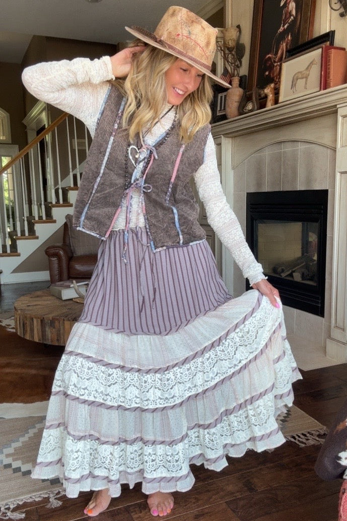 Dusty Plum Dream Skirt