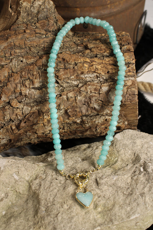 Connie-Light Blue Necklace