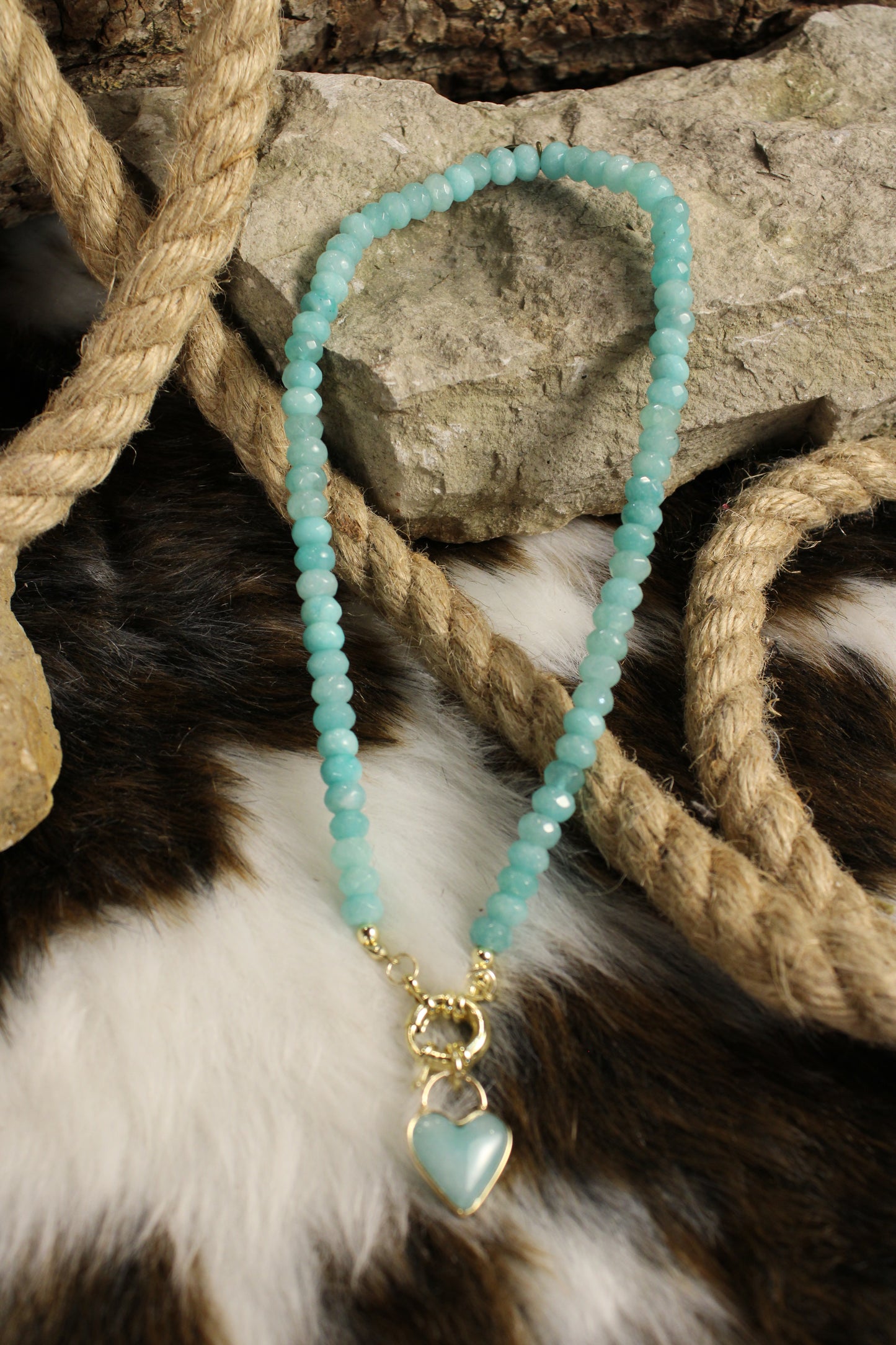 Connie-Light Blue Necklace