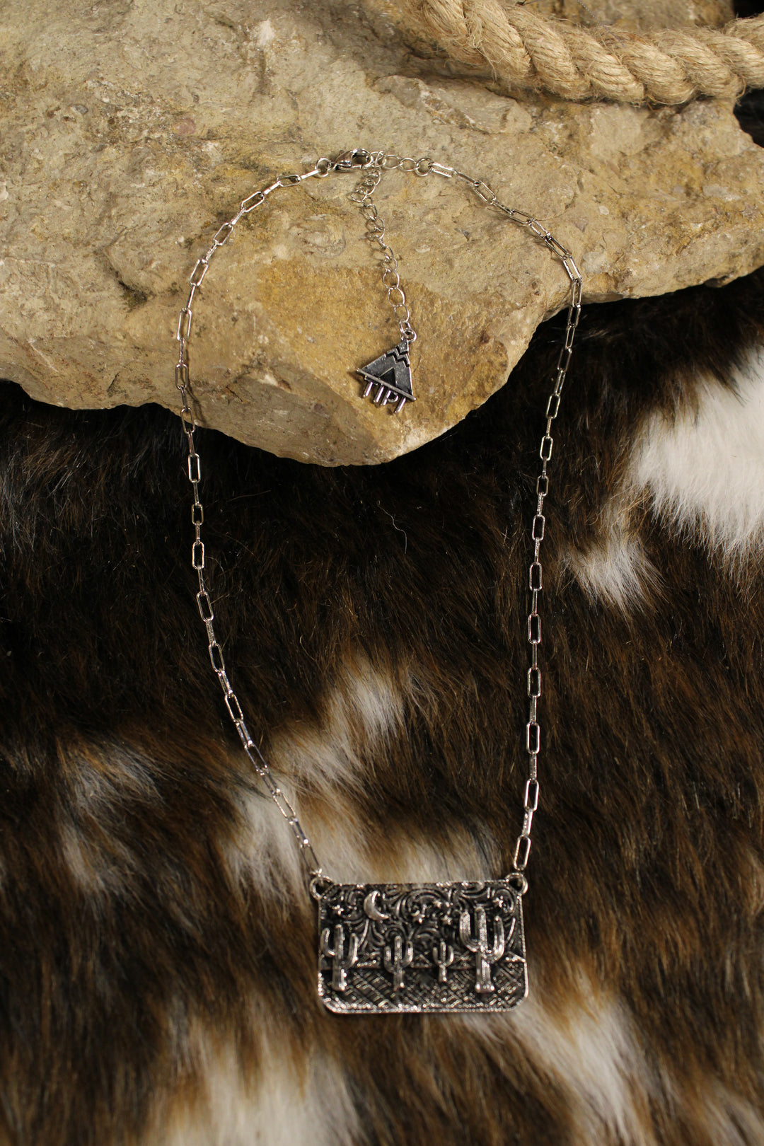 Starry Cactus Sky Necklace
