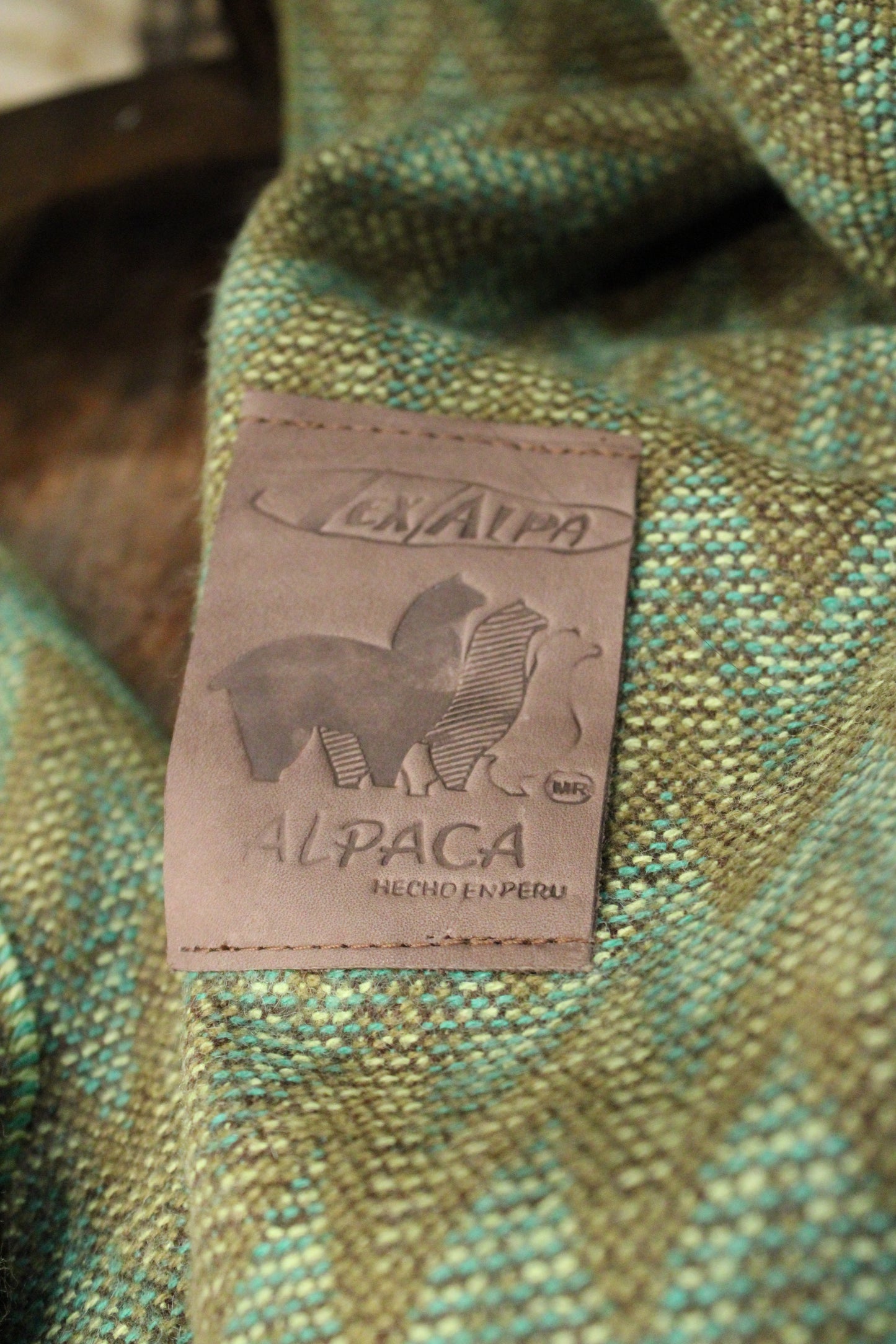 Mountain Forest Alpaca Scarf