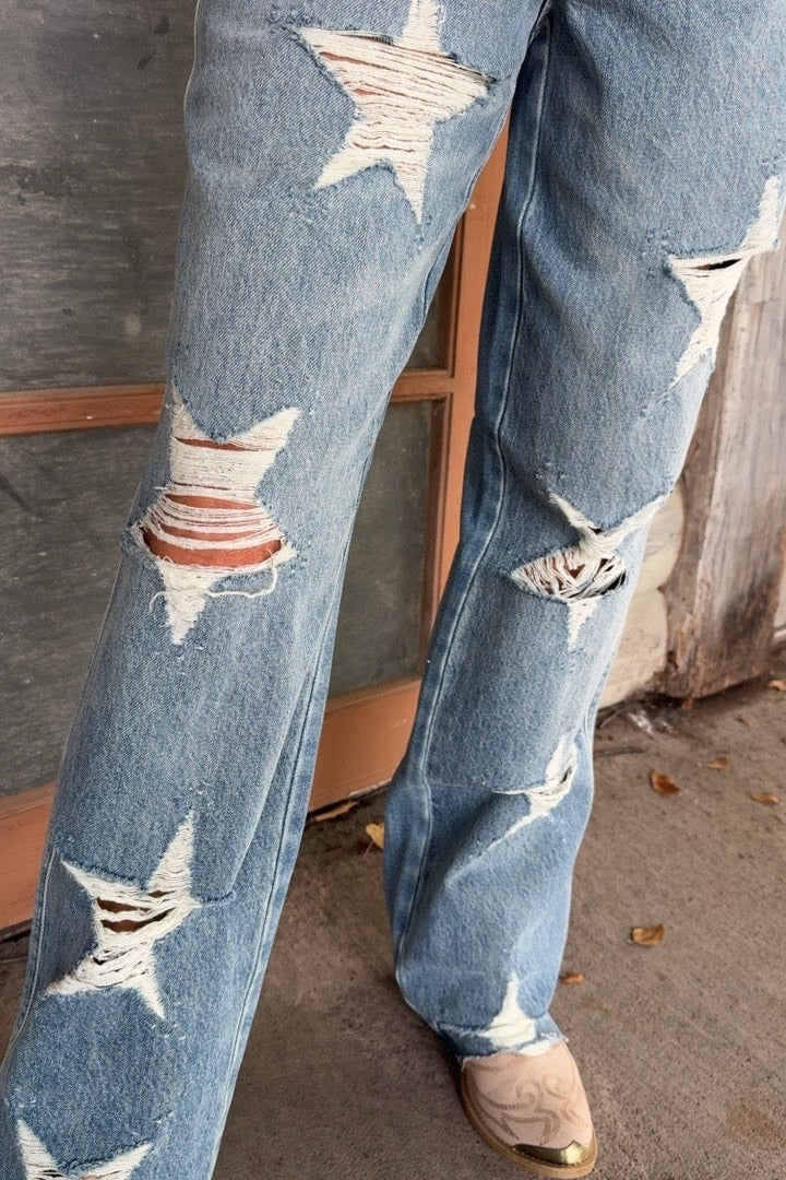 Rigid Magic Star 90's Straight Judy Blue Jeans