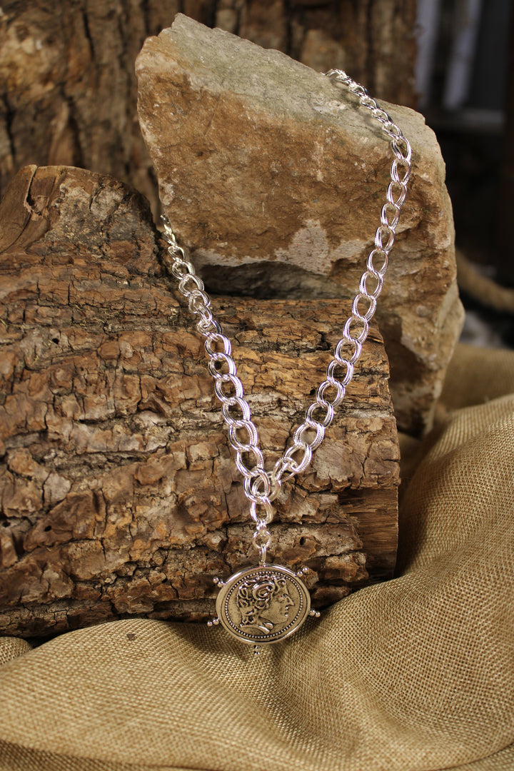 Silver Mallory Necklace