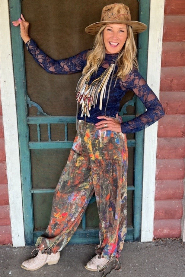 Color Fusion Splash Jeans