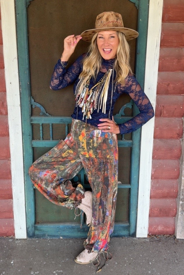 Color Fusion Splash Jeans