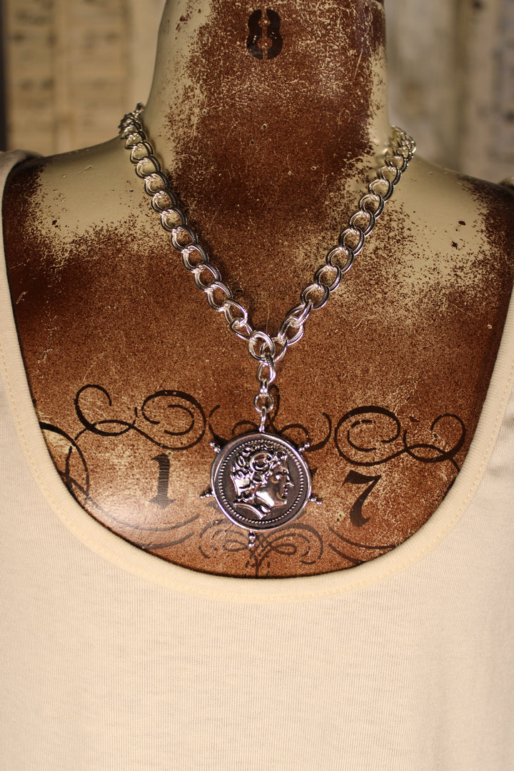Silver Mallory Necklace