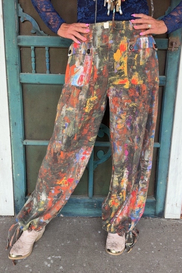 Color Fusion Splash Jeans