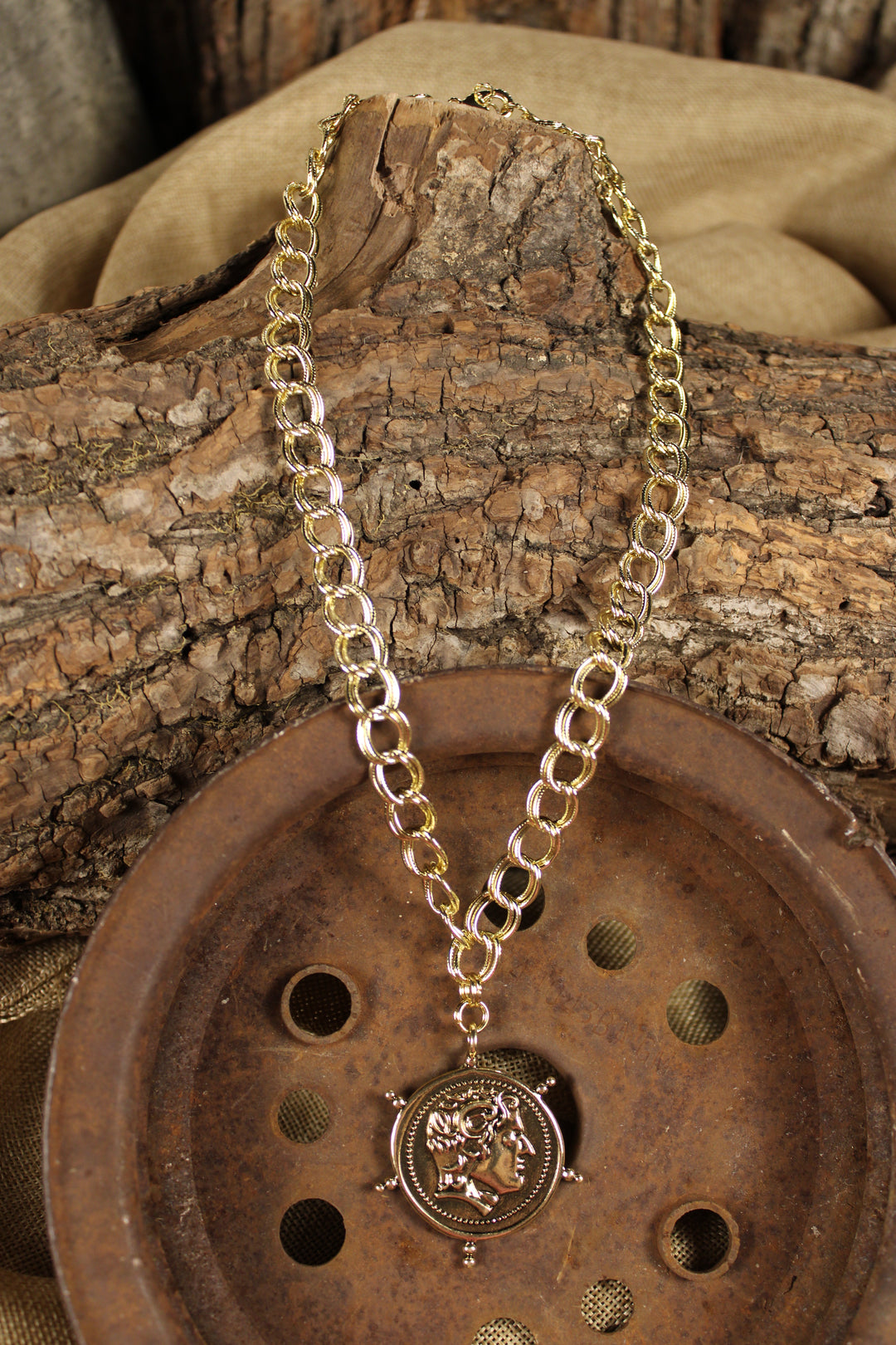 Gold Mallory Necklace