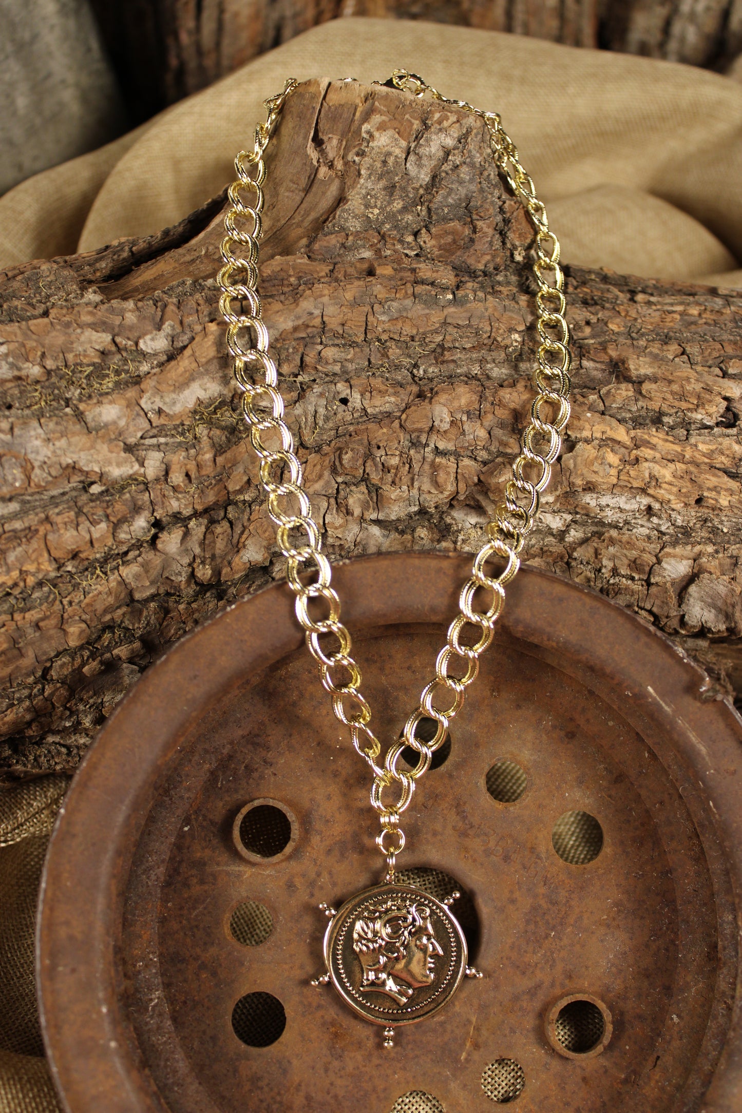 Gold Mallory Necklace